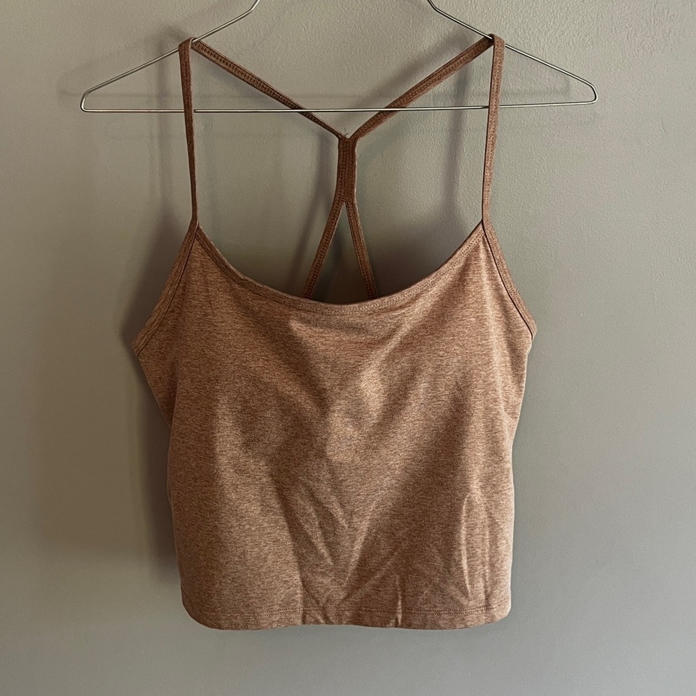 Everyday Strappy Camisole in Heather Tan